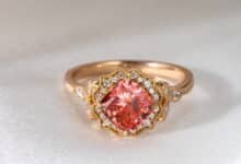 Pink Diamond Ring